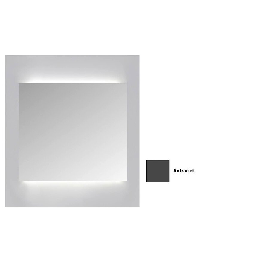 Spiegelkast Sanicare Qlassics Ambiance 60 cm 1 Deur Antraciet Links