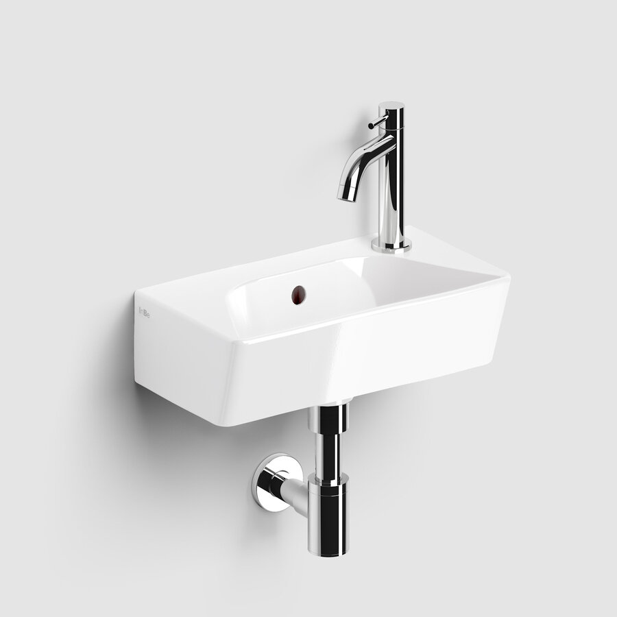 Fontein Clou InBe Porselein Glans Wit 40x23 CM