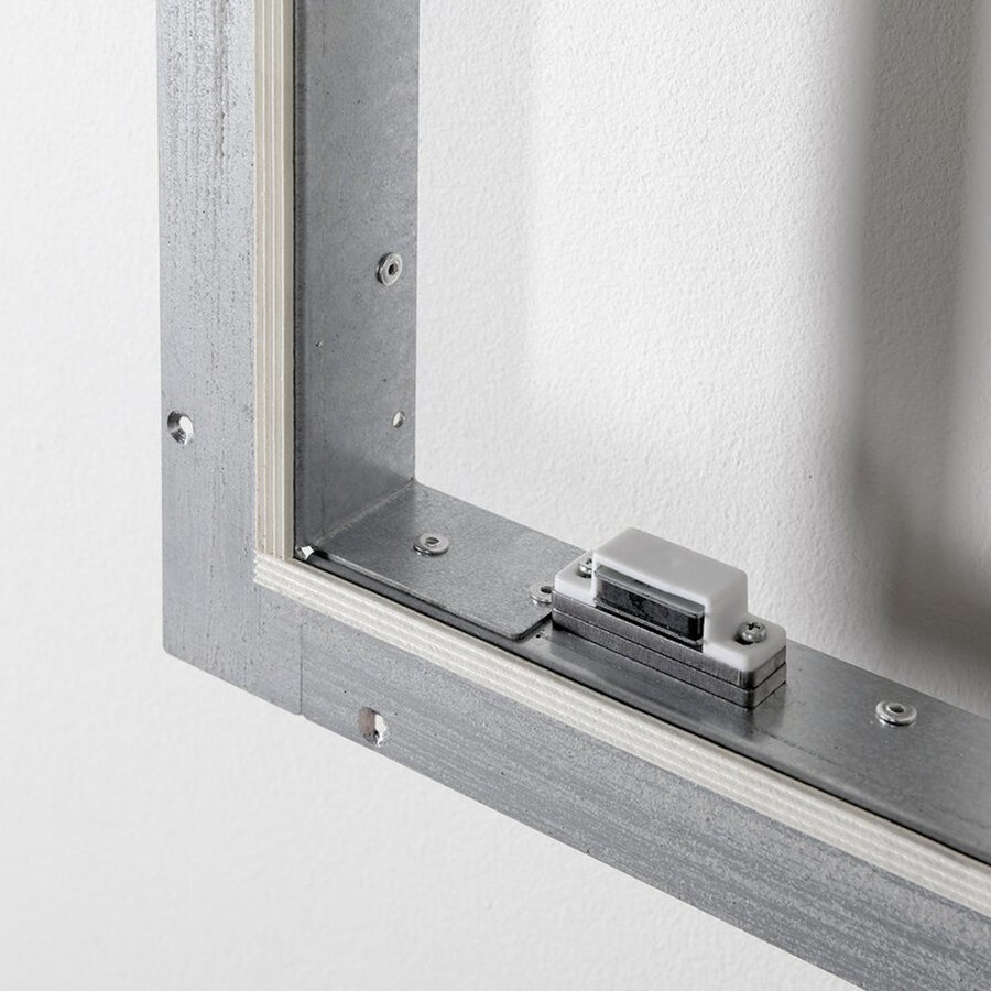 Inspectiedeuren Sapho Zarz 40x40 cm Onder Tegels Klikopening Gegalvaniseerd Staal