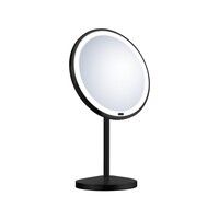 Vergrotingsspiegel Smedbo Beslagsboden Vrijstaand Mat Zwart