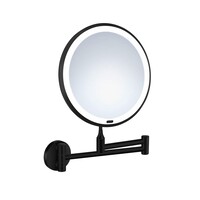 Vergrotingsspiegel Smedbo Beslagsboden Wandmodel Mat Zwart