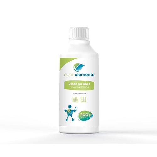 Vloer- en Glas Reiniger & Coating Nano Elements (Concentraat) 500ML 