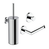 Toilet Accessoires Set Wiesbaden Alonzo Chroom