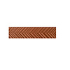 Jos. Wandtegel JOS. Dust 5X20 cm 9mm Terrae Mat Chevron (Prijs per M2)
