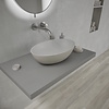 Opbouw Waskom Ideavit Solidthin 50x33x14.5 cm Solid Surface Mat Grijs