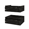 Boss & Wessing Onderkast BWS Venus 61x55x40 cm Zwart Marmer