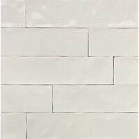 Zellige Blanco Brillo Keramiek 6.2x25 cm Beige (Prijs per M2)