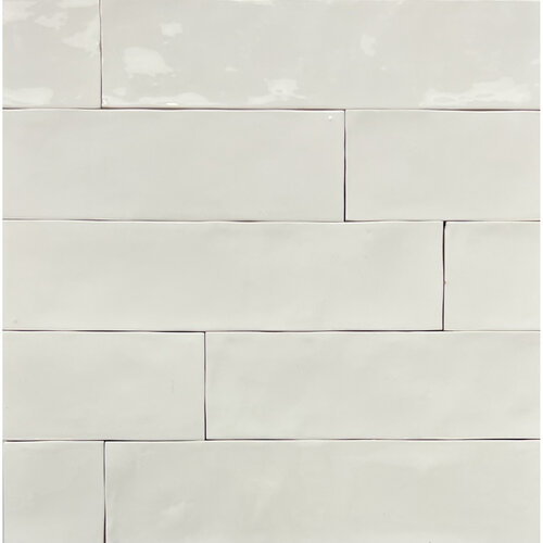Zellige Blanco Brillo Keramiek 6.2x25 cm Beige (Prijs per M2) 
