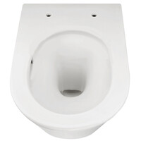 Wandcloset BWS Astev Rimless Tornado Flush Mat Wit