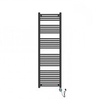 Elektrische Radiator BWS June 900W 180x55 cm 900W Mat Zwart