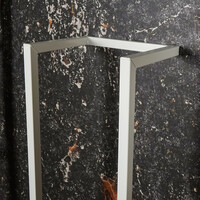 Handdoekenrek AQS Industrieel 95x25x20 cm Wit