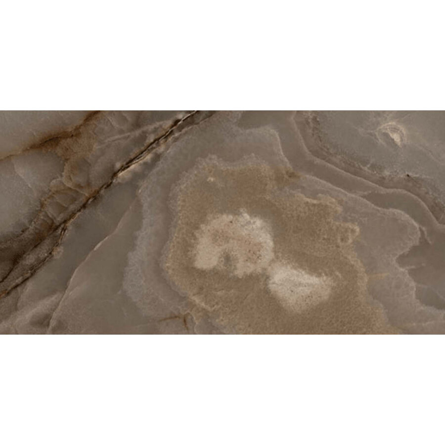 Vloertegel Florim Reves De Rex Douglas & Jones 60x120 Magnum Choco Glans (Doosinhoud: 2.16 m2)