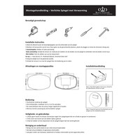 Badkamerspiegel BWS Torea 100x66cm Horizontaal LED