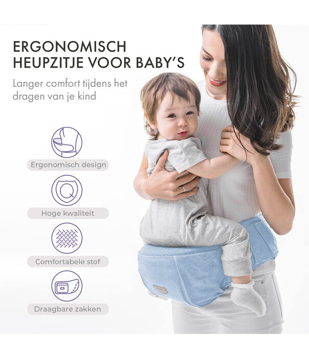 Fly Lab Ergonomic Baby Carrier + Storage Pockets