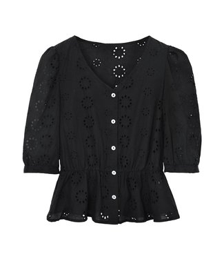 Anglaise Top / Black