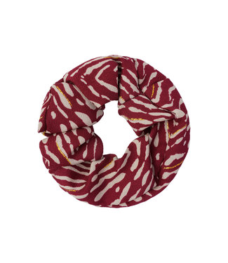 Animal Fever Scrunchie / Red