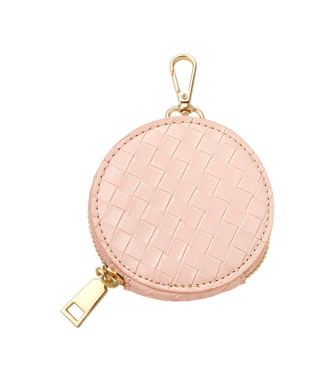 Braided Round Wallet