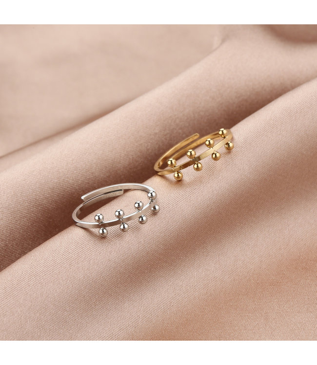 Bali Eight Dots Ring