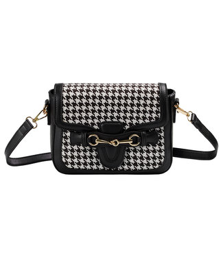 Checkered Details Bag