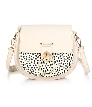 Cheetah Buckle Bag / Off White