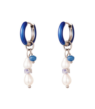 Colored Charms Earrings