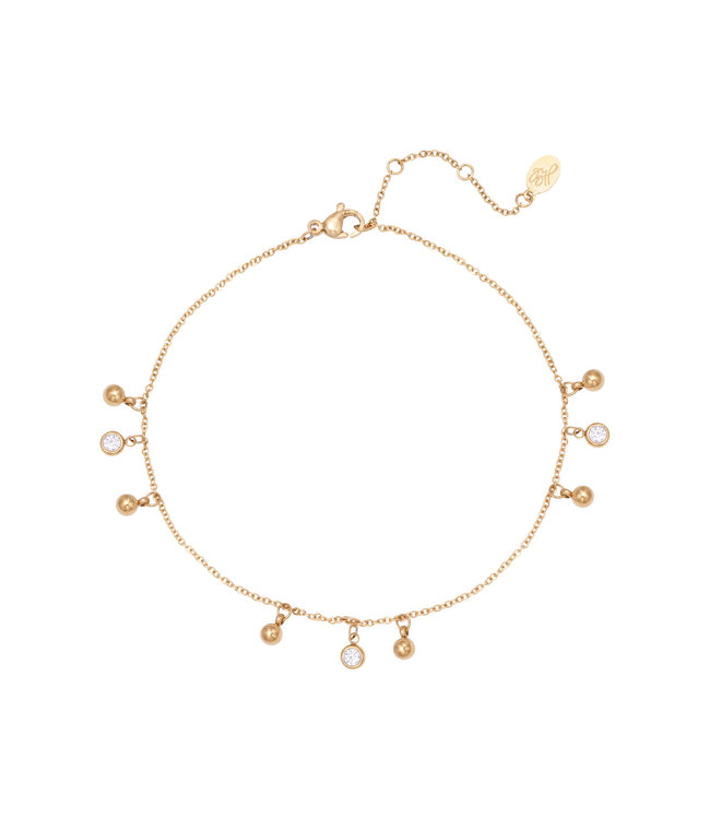 Delicate Drops Anklet
