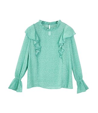 Dotted Blouse / Mint