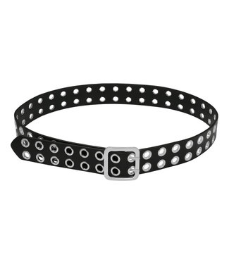 Double Holes Belt / Silver