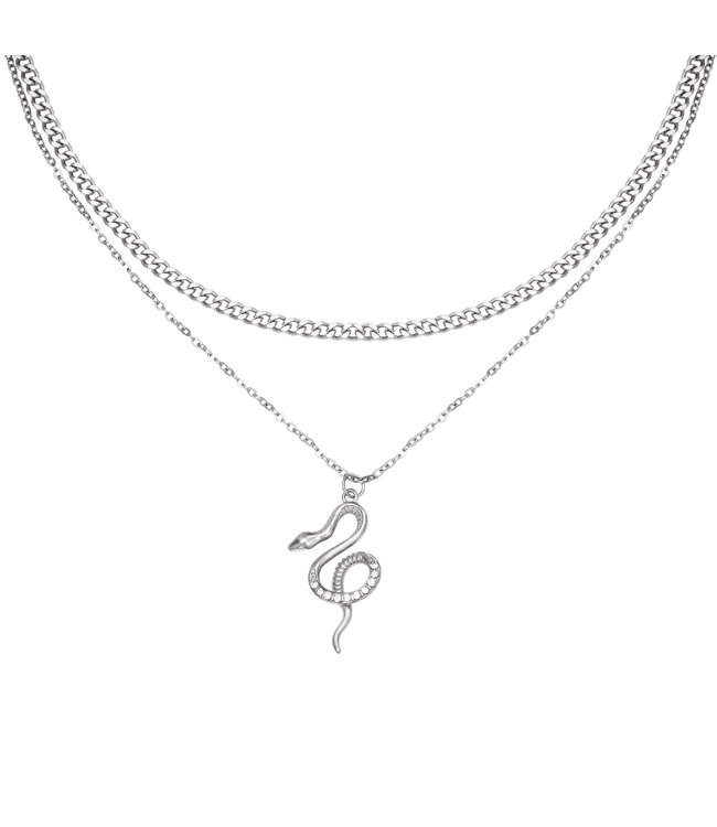 Double Snake Necklace