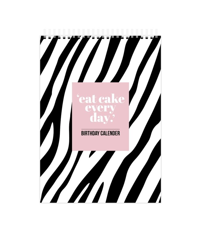 Eat Cake Birthday Calendar