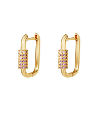 Elegant Zircon Earrings