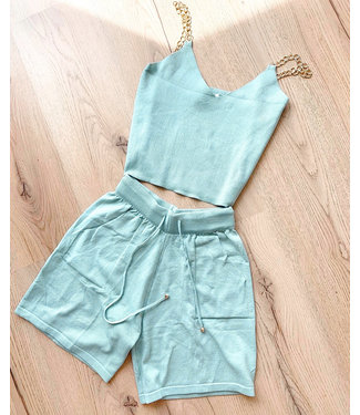 Esmee Knit Set / Mint