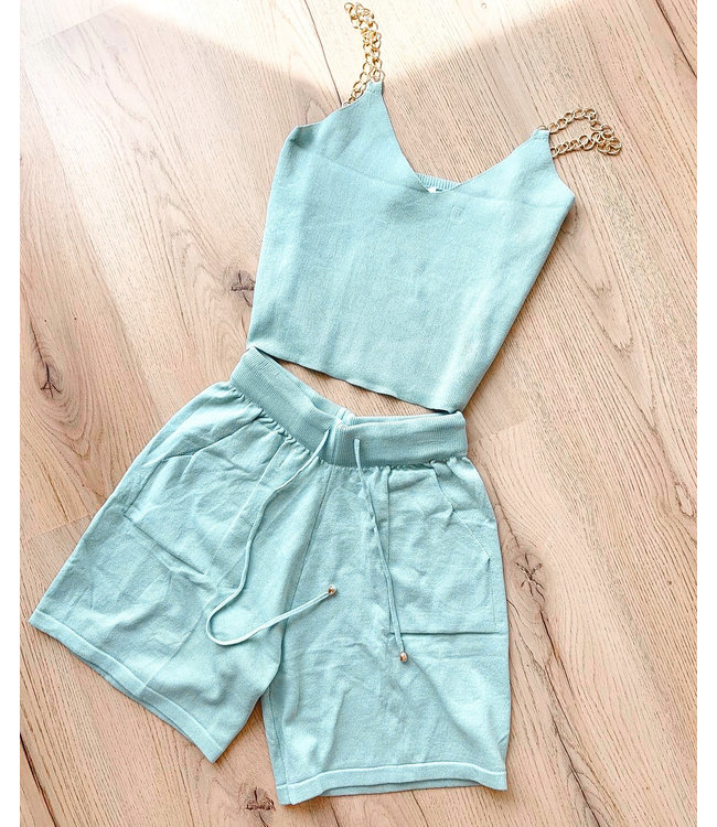 Esmee Knit Set / Mint