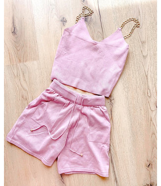 Esmee Knit Set / Pink