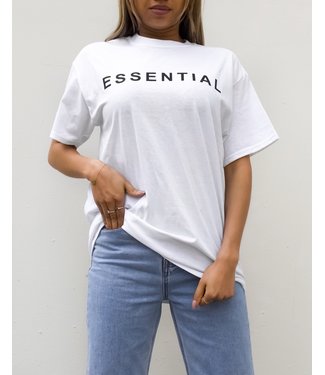 Essential Tee / White