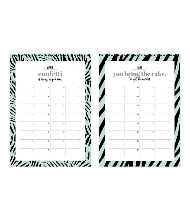 Eat Cake Birthday Calendar