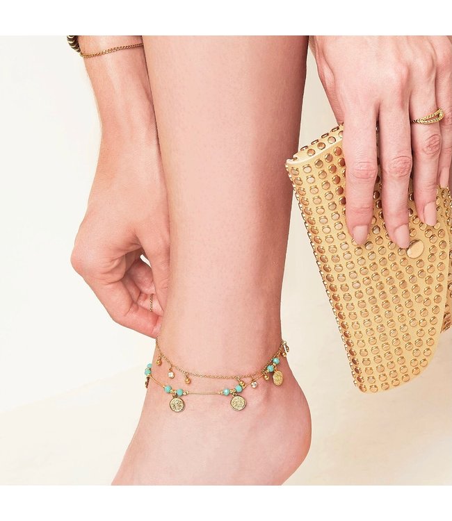 Delicate Drops Anklet