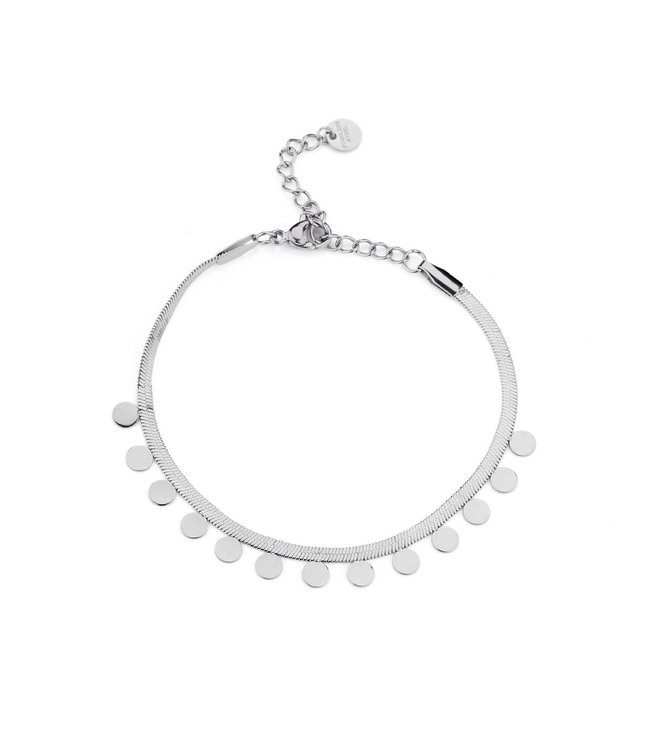 Flat Coins Bracelet