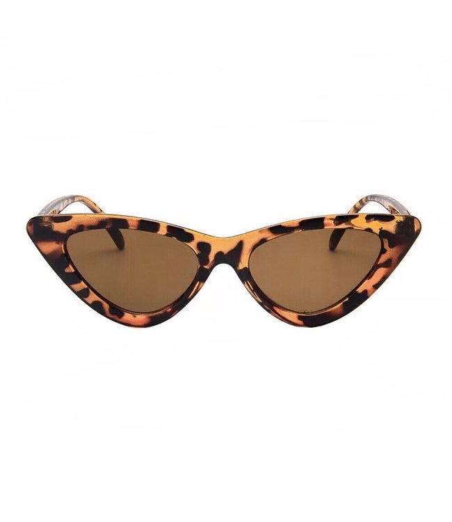 Biscuit Normaal vermogen Gigi Cateye Sunglasses / Brown - Musthavestore