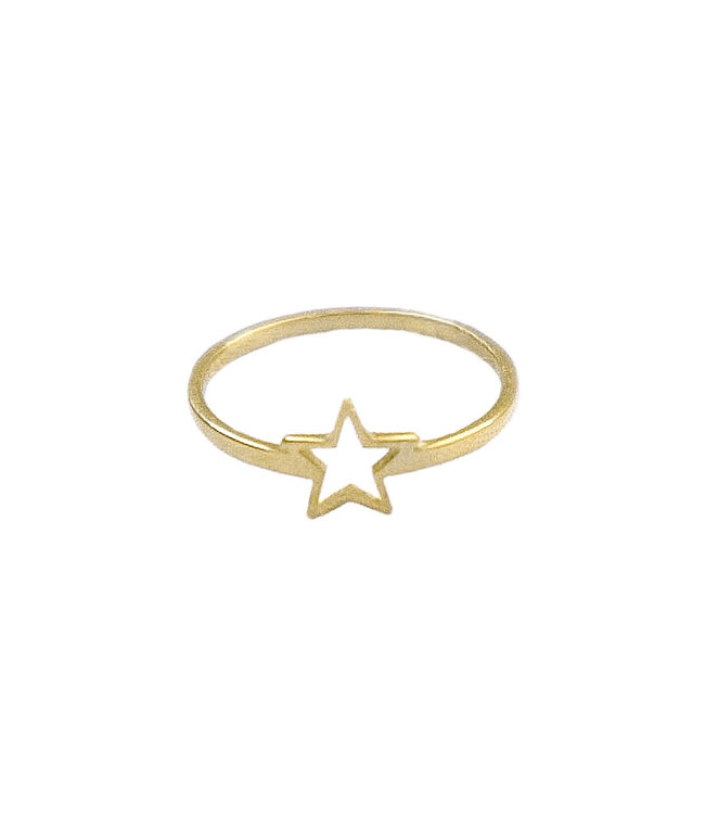 Gold Galaxy Ring