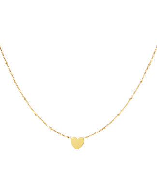 Gold Heart Necklace