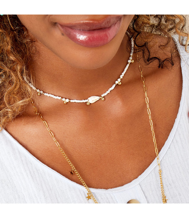 Fun Fair Necklace / White