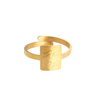 Gold Rocket Power Ring