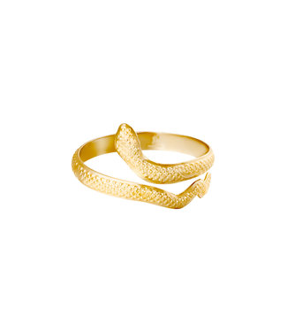 Gold Serpent Ring