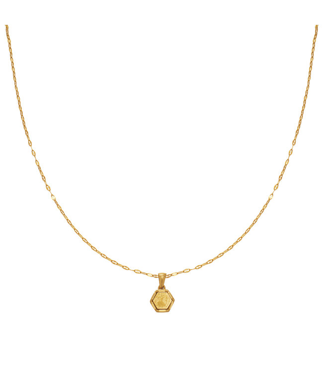 Gold The Wolves Necklace