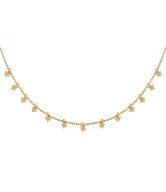 Gold Universe Necklace