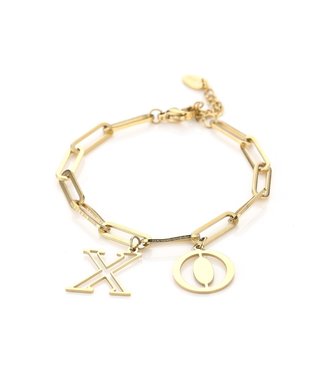 Gold XO Bracelet