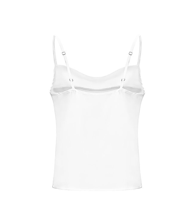 Satin Top / White