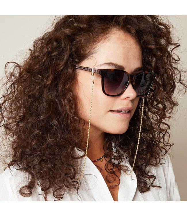 Gold Fabulous Look Sunglasses Cord