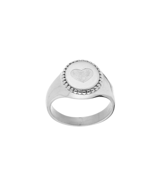 Heart Signet Ring